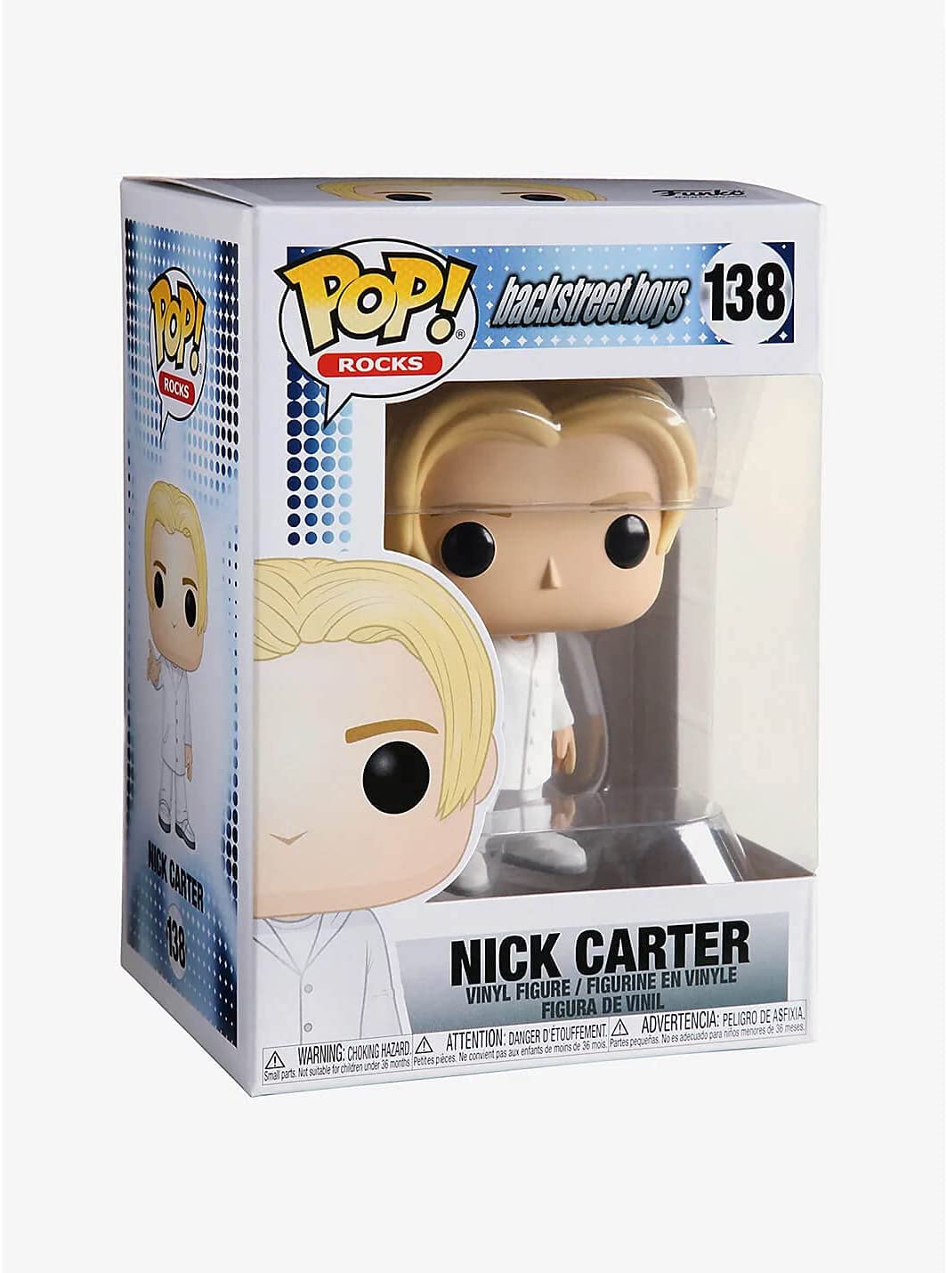 Funko Pop! Rocks: Backstreet Boys - Nick Carter Vinyl Figure Funko Pop! Rocks: Backstreet Boys - Nick Carter Vinyl Figure